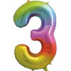 BALÃO #3 RAINBOW 86CM